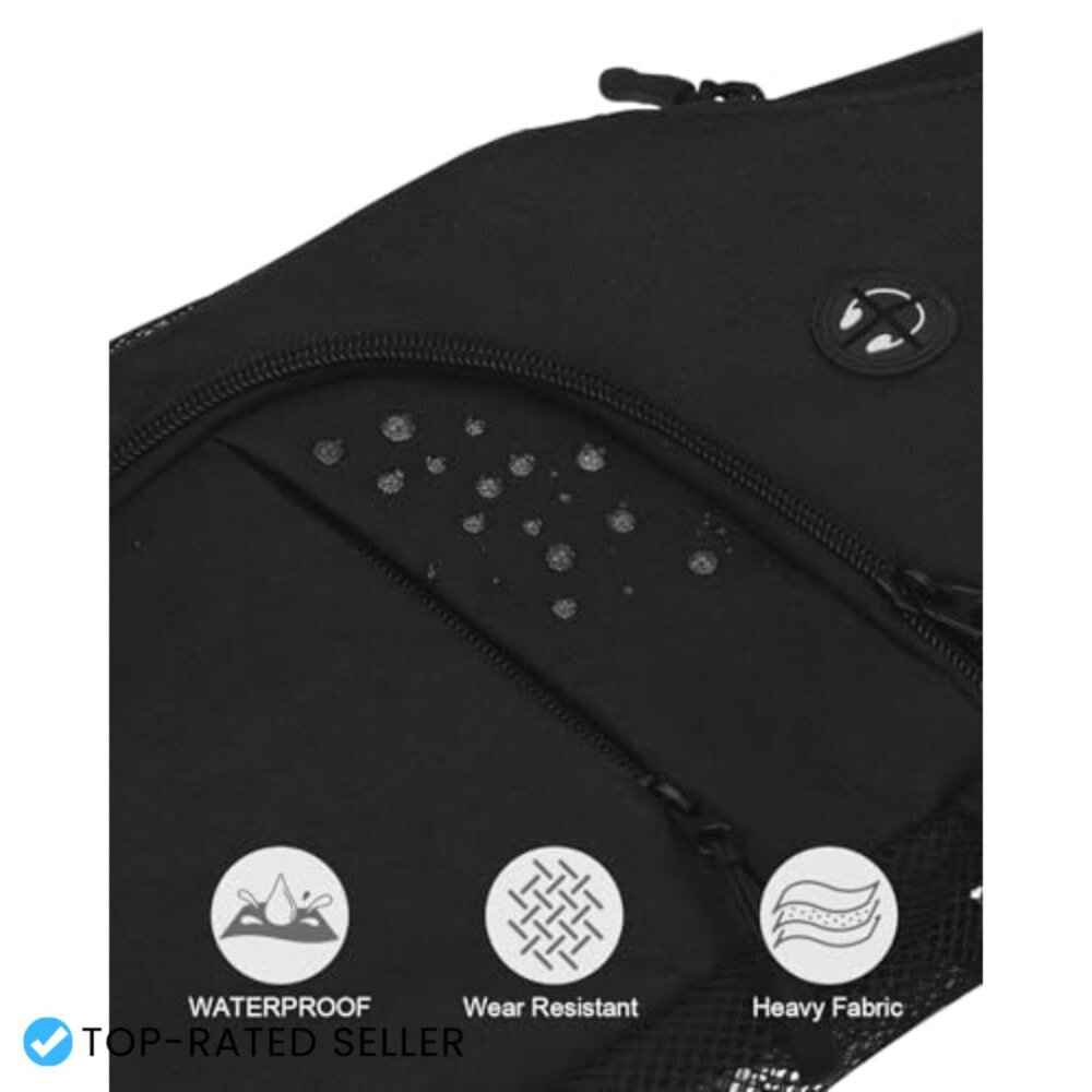 Waterproof Sling Backpack Convertible Crossbody B… - image 5